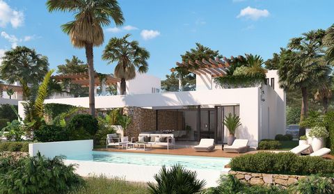 We are pleased to present this new development of 16 villas in a unique setting, in a golf resort in the picturesque town of Monforte del Cid. This complex is located 20 minutes from the beautiful unspoilt beaches of the Mediterranean Sea, strategica...