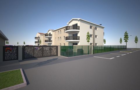 NEW T2 APARTMENT IN RESIDENCE!!! T2 apartment currently being completed in a secure residence well located 5 minutes from the town of Roques sur Garonne. The apartment is located on the 2nd and last floor comprising 45.15 m² of living space with a ba...