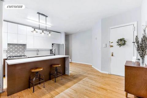 Recently Renovated, oversize 1-bedroom boasting multiple exposures! This unit Has a massive storage unit that could be included in the sale.The building has a bulk deal to get Internet and cable for an additional $60 a month. Some utilities are inclu...
