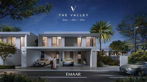 WELCOME TO THE VALLEY BY EMAARA QUAINT NEW TOWN WHERE LIFE FINDS ITS INSPIRATION AMIDST THE VAST SHIMMERING SANDS AND LUSH GREEN OPEN SPACES.   A haven of luxury nestled in the heart of the UAE, offering serene landscapes, world-class amenities, and ...