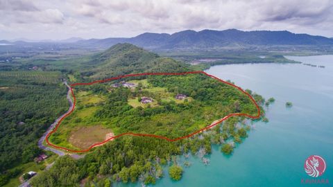 Welcome to your secluded paradise by the sea. Located in the stunning northeastern region of Phuket, this expansive oceanfront land is a true gem waiting to be discovered. Spanning 102 rai (45 acres), this property boasts a connected 620 meters of se...