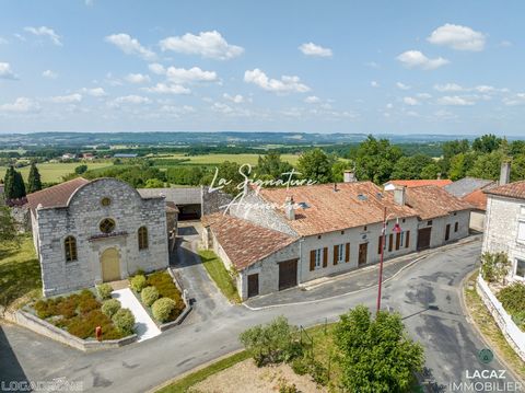 Quietly located in the village of lacepede, between Prayssas (10min) and CLAIRAC (10min). 25 minutes from AGEN and Villeneuve sur Lot. This beautiful stone village house of about 225 m2, has spacious and bright rooms. It is composed on the ground flo...