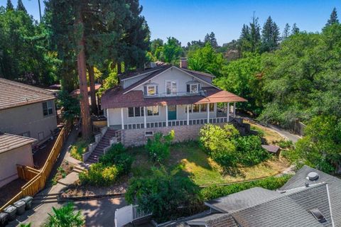 History abounds in this 1930's 3 bedroom, 3 bath 3000+sf home that sits at the top of the hill above Historic Fair Oaks Village. So much character with a wrap around porch and grand stairs embracing the entrance of this home. Windows all across the f...