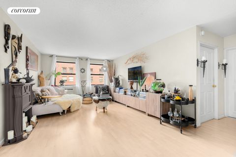 BACK ON THE MARKET! Welcome to The Renaissance in the heart of Harlem. This beautiful 2-bedroom, 1-bathroom apartment is an oasis of comfort and convenience. From the moment you step through the doors of our 24-hour doorman building, you'll be envelo...