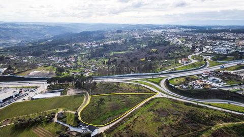 Land of about 1 hectare located next to the entrance/exit of the A25, in Fragosela, Viseu, close to the Retail Park of Viseu. The land is in Detailed Plan, is classified in Economic Activity Spaces, and is part of UOPG (Operational Units of Planning ...