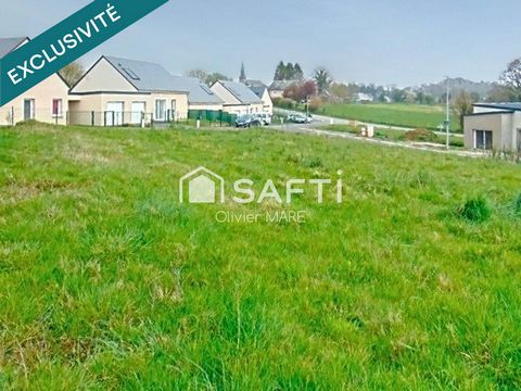 Terrain à bâtir de 695 m², viabilisé, à 7 kms de Flers