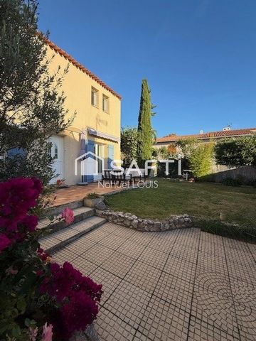 Maison coup de cœur avec jardin fleuri et piscine