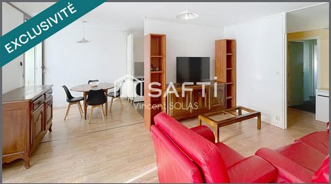 Appartement T5 Meublé - 4 Chambres - 2 SDE - Loggia - Cave + Parking - Proximité commodités - Bus