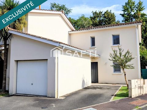 Maison familiale au Haillan, 4 chambres, jardin de 200 m²