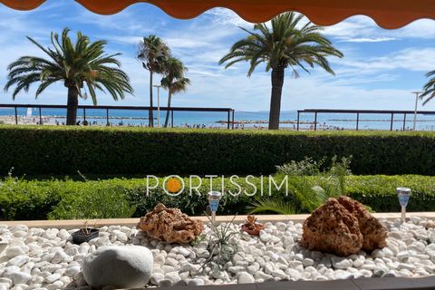 Saint-Laurent-du-Var 2 pièces les pieds dans l'eau
