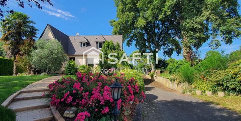 TRANQUILITÉ , BEAUX VOLUMES , GRAND JARDIN , HANGAR IDEAL ARTISAN !!!MAISON CONTEMPORAINE POUR UNE VIE DE FAMILLE ÉPANOUIE !