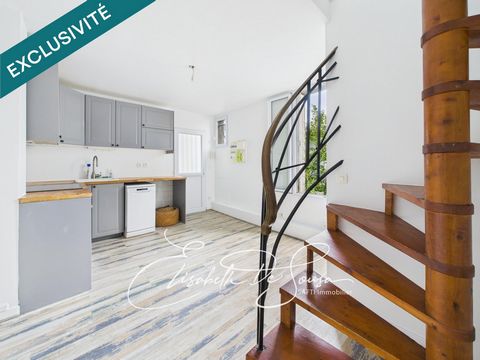 Duplex dans une copropriété intimiste à proximité du métro