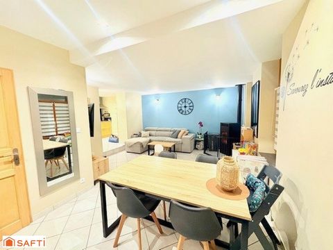 Maison semi individuelle entièrement rénovée avec Garage !! Coup de cœur assuré