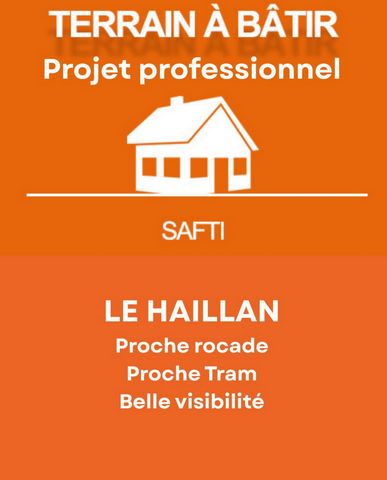 Rare sur le secteur ! Terrain pour projet professionnel