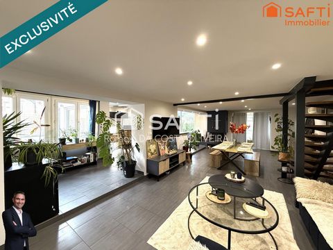 Superbe maison atypique de 3 pièces disposant d'une terrasse, d'un jardin et d'un parking !