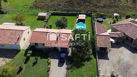 Coup de cœur, charmante maison de plein pied avec jardin.
