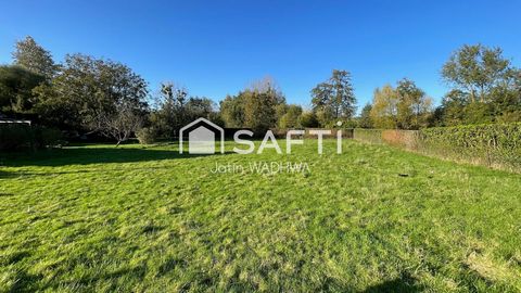 Terrain de 1222 m² à Renneville, cadre idéal et paisible.