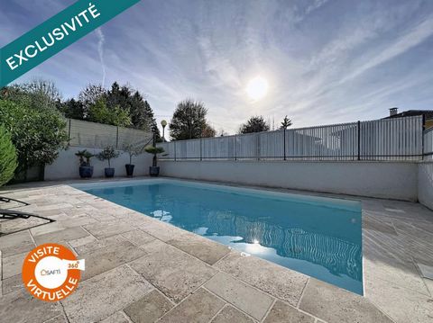 Maison de plain pied, avec piscine