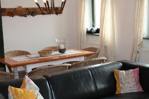 This spacious apartment in Dargun has 3 bedrooms and is perfect for a group or a family of 7 members. It has shared swimming pool, terrace, and barbecue to make the holiday a relaxing one. The tourist information centre is close as 4 km from the apar...