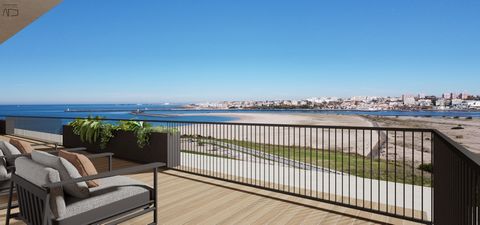 Luxury apartment in living sea development! This development is located on the banks of the Douro River and the Atlantic Ocean in Vila Nova de Gaia. The Living Sea is composed of typologies from T2 to T5 with a contemporary and unique design contains...