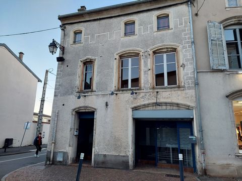 ST NICOLAS DE PORT, ideally located in the city center near all other shops, commercial premises of 50m2 with large main room, 2nd room that can be used as a shed giving access to a pond with toilet and water point. Many parking spaces in the area.