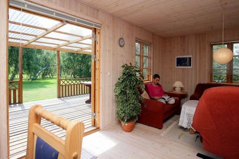 A well-constructed holiday cottage with smart arrangements, and a whirlpool for sore muscles. The house is located on a lovely plot with a swing and sandbox for children. There is a 25 m2 large covered terrace, perfect for barbecue evenings. You can ...