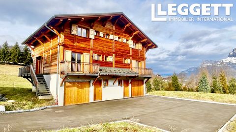 A26629ADM74 - Chalet B2 This new 4 bedroom ski chalet FOR SALE in Combloux near Megeve DON'T MISS THE 360º VIRTUAL TOURS AND 2D AND 3D FLOORPLANS EXCLUSIVE TO THE LEGGETT WEBSITE Finished to the highest standard and impeccably designed, the chalet is...