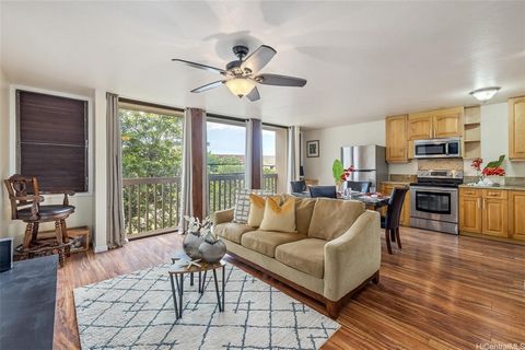 Experience the epitome of serene living in this charming 2 bed, 1 bath condo nestled in the heart of scenic Makaha Valley. This unit features spacious bedrooms accompanied by an open concept living area and complete with your own private lanai. Floor...