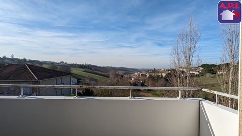T2 APARTMENT WITH BEAUTIFUL VIEW ON THE LAURAGAIS Immediate availability. In the center of Nailloux, within walking distance of the shops, the elementary school and the pleasant Esplanade de La Fraternite, come and discover in a pretty closed residen...