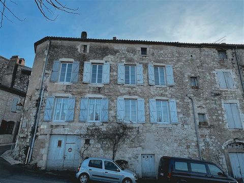 Situated in one of the most beautiful villages of France with a magnificent view on the valley you will find this village house with a shop. It is built on 3 levels. On the ground floor you will find a 50m² shop with storage space, 2 nice rooms, one ...