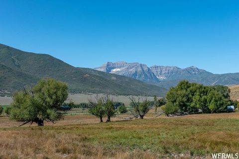 Enchanting 56-acre property nestled in a quaint mountain valley Utah town. Boasting breathtaking views, this expansive land is blessed with abundant irrigation water, a deep well, and natural springs. A haven for nature lovers, offering serenity and ...