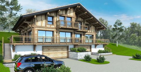 In the heart of the village of COMBLOUX and all amenities. Sale of a new semi-detached chalet with a renowned local builder with a total surface area of approximately 170 m2. This chalet has 5 bedrooms, you can customize or modify the interior layout...