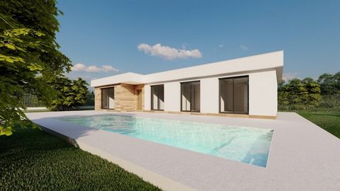 SCHITTERENDE NIEUWBOUW GELIJKVLOERSE VILLA MET PRIVÉZWEMBAD EN GROOT PERCEEL IN CALASPARRA, MURCIA~~Nieuwbouwproject van prachtige villa's in Calasparra, Murcia. Luxe complex van 6 onafhankelijke villa's met groot privé zwembad voor elke woning. ~~De...