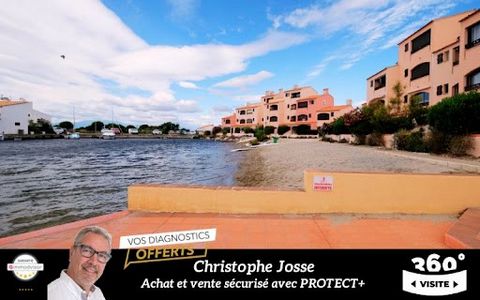 66420 Le Barcarès, Christophe Josse, su asesor inmobiliario local, presenta en exclusiva este bonito apartamento de 42 m2 que se abre a una terraza de 12 m2 en Marina, cerca del paraje natural de Les Dosses. Ideal para deportes acuáticos en el Medite...