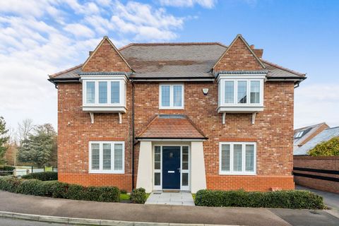 A superb and beautifully arranged detached family home, situated on a corner plot within a stylish Gilston development, built approximately 7/8 years ago, the property offers spacious living accommodation, comprising 4 double bedrooms, 2 en-suites an...