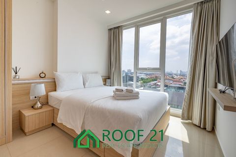 City Garden Tower, een hoogbouw condominium in het hart van Pattaya, waar u kunt genieten van een elegant ontwerp en toch ontspannen kunt voelen met een tropische tuin in resortstijl alsof u in een luxe resort verblijft. Geniet van het uitzicht op de...