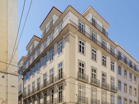 Situado na baixa de Lisboa, o edifício SIXGILD beneficia de uma localização privilegiada, tendo sido alvo de uma requalificação completa. Este edifício traduz-se num conjunto de apartamentos modernos, apresentando acabamentos de bom gosto e proporcio...