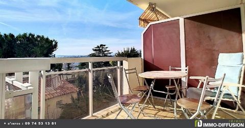 Mandate N°FRP157899 : Apart. 2 Rooms approximately 50 m2 including 2 room(s) - 1 bed-rooms - Site : 6 m2, Sight : Dégagée. - Equipement annex : Terrace, Balcony, Garage, Cellar - chauffage : radiateur - Class Energy C : 145 kWh.m2.year - More informa...