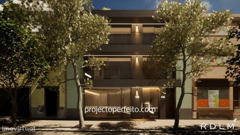 1 bedroom apartment for sale in a development to be built in the center of Espinho. Apartment with 63.36 m2, Typology T1, consisting of entrance, living room, kitchen, laundry, service toilet, suite bedroom with private bathroom and balcony facing Ea...