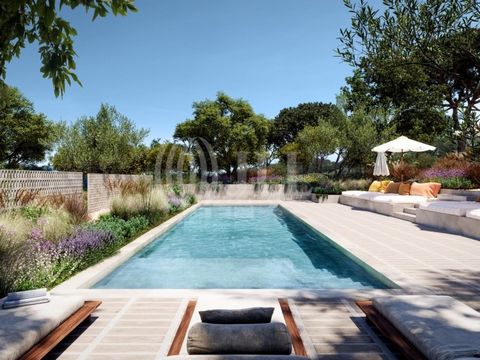 Off-plan 7-bedroom villa with a private swimming pool, sold turnkey, with a total built-up area of 524.77 sqm and a total area of 490.80 sqm, located in Melides. The villa, with an approved architectural design in August 2023 and construction permit ...