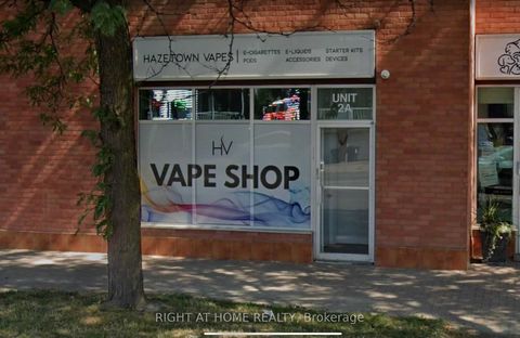 Prime Retail location!!! Successful Vape Shop Located At Weston and Rogers. Turn-key, Ready To Be Operated.