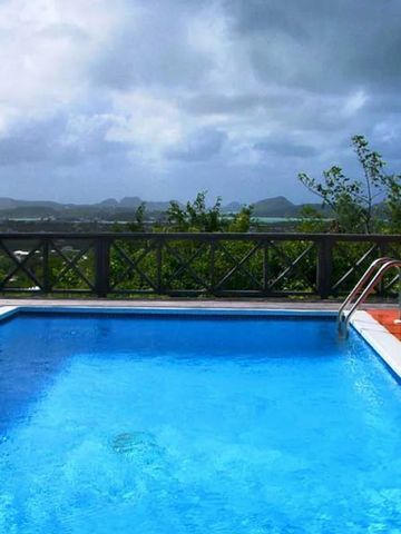 Located in Saint John's. Bellevue 1 is a beautiful, cozy villa in a secluded area of Paradise View. This two bedroom/two bathroom villa has two bedrooms on one floor. Ideal for 2 couples or 4 people, Bellevue 1 is an exceptional villa fenced around t...