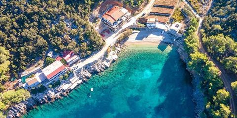 In the heart of Hvar, ensconced within the embrace of a tranquil haven, where charm and serenity dance in tandem, on the 1st line to the sea there lies a singular abode, a dwelling kissed by the whims of enchantment. This abode, nestled in a secluded...
