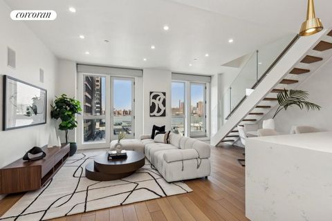 Welcome to Penthouse 501 at 170 West Street in Greenpoint, Brooklyn. Here you will find a very bright two bedroom/two bathroom duplex apartment that checks all the boxes. The apartment boasts state of the art finishes throughout which include a priva...