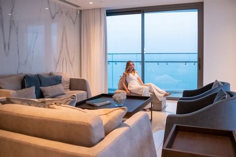 Limassol Del Mar Apartment c1801 is a Seafront apartment that enjoys breathtaking views of the Mediterranean Sea at every angle. Being part of Limassol Del Mar, it expresses the island’s ‘new wave’ of architecture through its unique high-rise curvili...