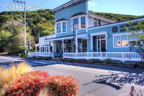 Opportunity to own the Bellwether Building, an iconic cornerstone in the heart of Inverness, Marin County! The Bellwether Building encompasses a range of uses that contribute to its vibrancy. With a 2 bed, 1 bath residential unit, a fully equipped re...