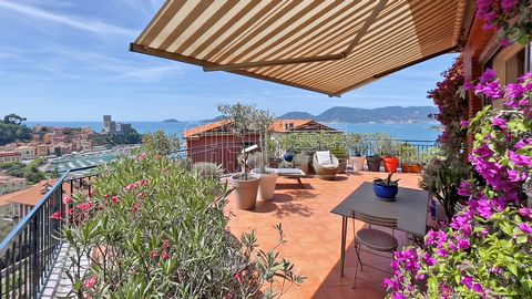 Attico Armonia is located in one of the most beautiful residential areas of Lerici, in Salita Canata, very close to the town center and the beaches which can be reached on foot in a few minutes. The elegant building has a lift that goes directly insi...