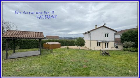 Dpt Saône et Loire (71), à vendre proche de LA CLAYETTE maison P5 - 3 chambres - 106m² - terrain 875 m²