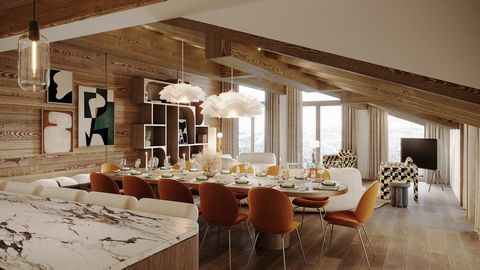This extraordinary new development, boasting 43 distinct units ranging from 2 to 7 bedrooms and prices spanning from 1.5 million euros to 7 million euros, is poised to set a new standard in luxurious mountain living. With an astounding 50% already so...