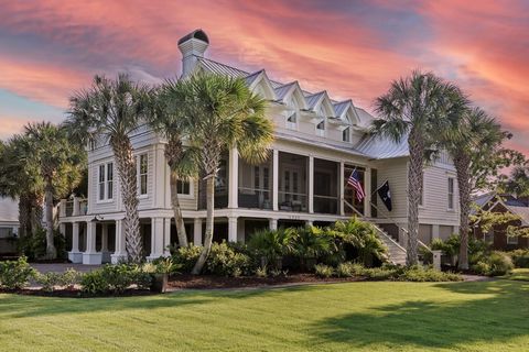 Wonderful quality construction on historic Sullivans Island built by an established high end builder as his personal residence. As you enter the home through a large screened porch, you'll find a cozy swing where you can read a book or enjoy the isla...